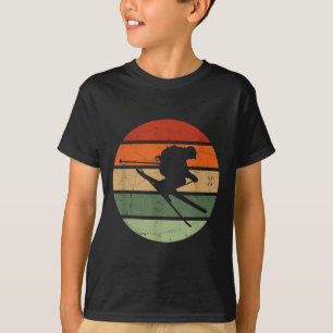 Retro Skiing Ski _2 T-Shirt