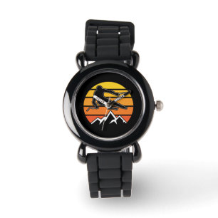 Retro Skiing Watch