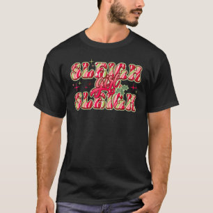 Retro Sleigh Girl Sleigh Merry Christmas Boho Xmas T-Shirt