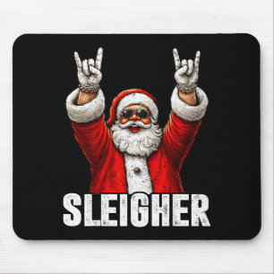 Retro Sleighing Math Problems Santa Math Teacher C Mouse Mat