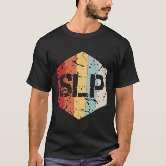 Retro Slp Speech Language Pathologist Therapist Gi T-Shirt