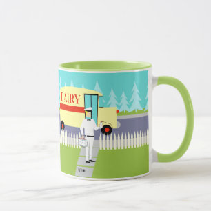 Retro Small Town Milkman Mug