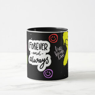 Retro Smile Mug Funny Smiley Face Cool Design