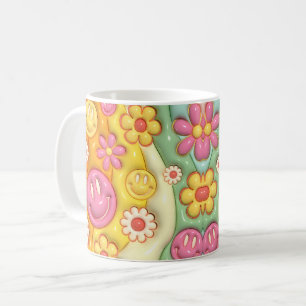 Retro Smiley Coffee Mug