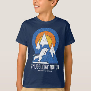 Retro Smugglers' Notch Ski White Fox T-Shirt