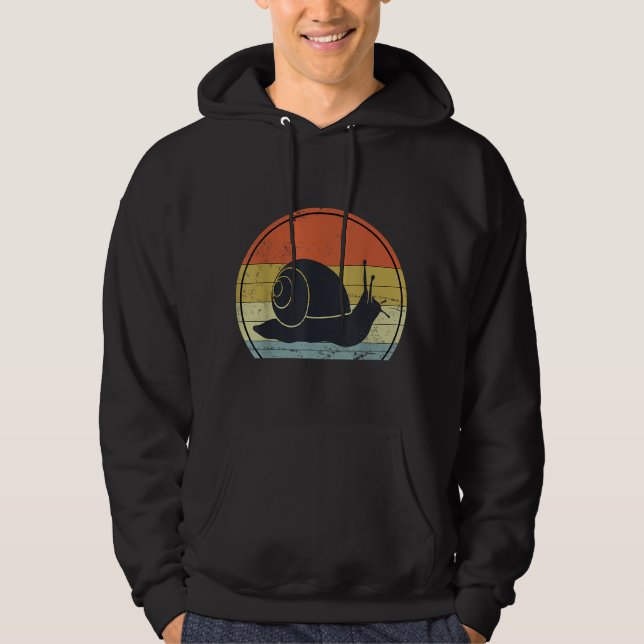 Retro Snail Hoodie (Front)