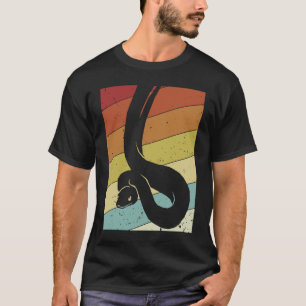 Retro Snake Pythonidae Snake Owner Banana Ball Py T-Shirt