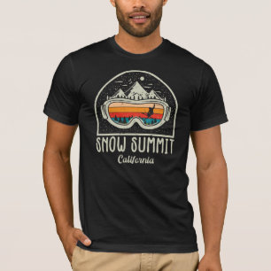 Retro Snow Summit California Ski T-Shirt