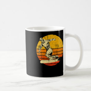Retro Snowboarder Snowboarding Lover Winter Sport Coffee Mug