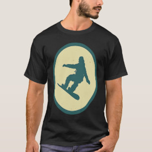Retro Snowboarding Vintage Extreme Winter Sport T-Shirt
