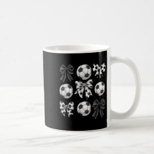 Retro Soccer Bow,game Day,coquette Soccer Mum,mama Coffee Mug