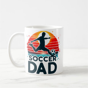 Retro Soccer Dad Coffee Mug