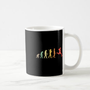 Retro Soccer Evolution - Soccer Player Coffee Mug
