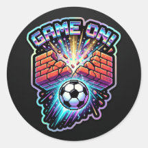 Retro Soccer Game On Neon Splash - 2026 Gaming