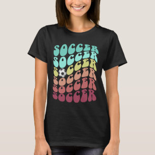 Retro Soccer Just Boy Girl Who Loves Play Club Hai T-Shirt