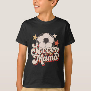 Retro Soccer Mama Soccer Mum Vintage Soccer Season T-Shirt