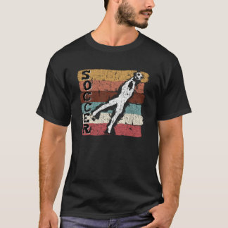 Retro Soccer Player Goalie Keeper T-Shirt