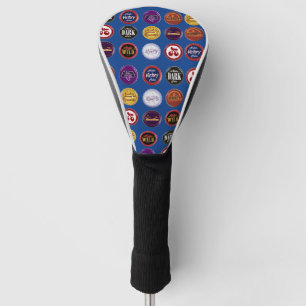 Retro Soda Cap Golf Head Cover,Vintage Pop Art Cover