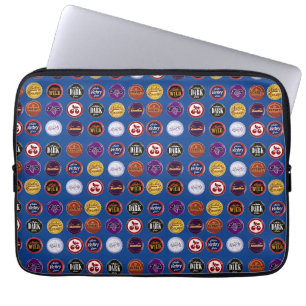 Retro Soda Cap Laptop Sleeve, Vintage Pop Art Sleeve