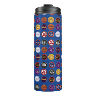 Retro Soda Cap Thermal Tumbler, Vintage Pop Art  Thermal Tumbler