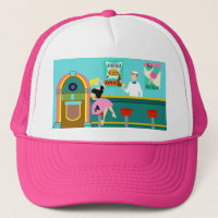 Retro Soda Fountain Trucker Hat