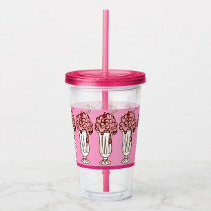 Retro Soda Shop Acrylic Tumbler