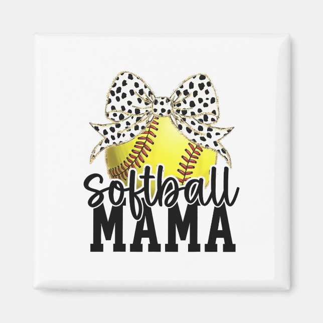 Retro Softll Mama Coquette  Magnet (Front)