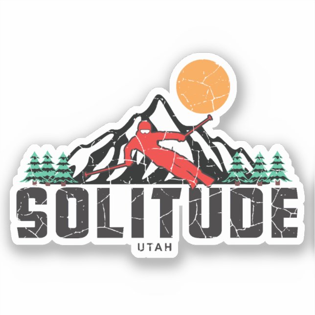 Retro Solitude Mountain Ski  (Front)