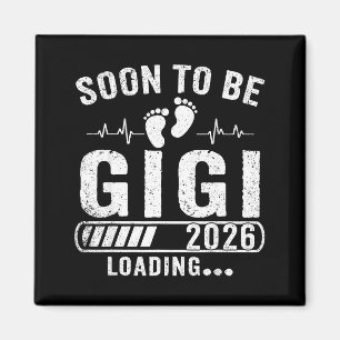 Retro soon to be gigi 2026 loading pregnancy magnet