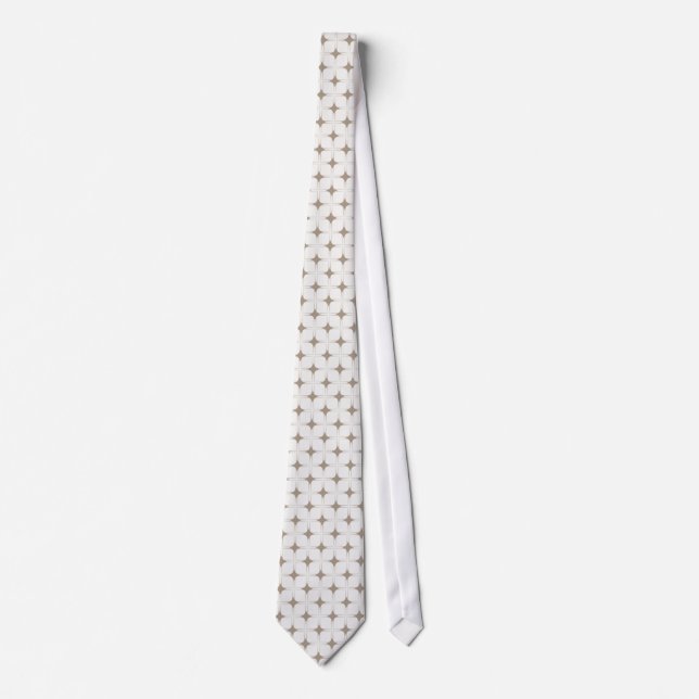 Retro Sophistication Tie, Latte Tie (Front)