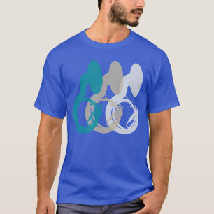 Retro Sousaphoneuba Music Brass Band Gift vintage T-Shirt