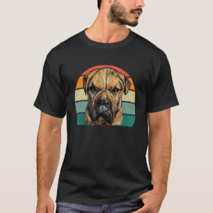 Retro South African Boerboel Mastiff Dog Puppies T-Shirt