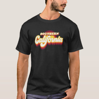 Retro Southern California Rainbow Socal Pride T-Shirt