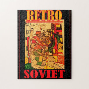 RETRO SOVIET JIGSAW PUZZLE