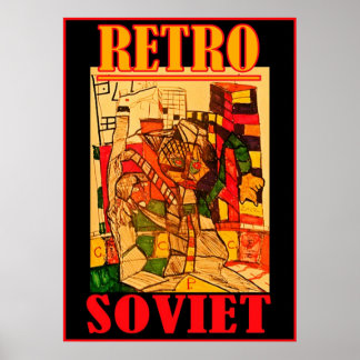 RETRO SOVIET POSTER