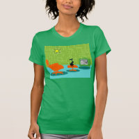 Retro Space Age Kitty T-Shirt