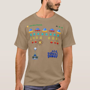 Retro Space Arcade Video Game T-Shirt