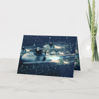 Retro Space cruiser - The Race Card