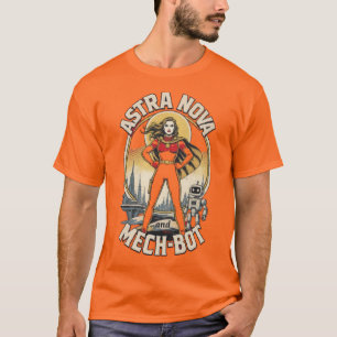 Retro Space Hero T-Shirt – Vintage 70s Comic Sci-F