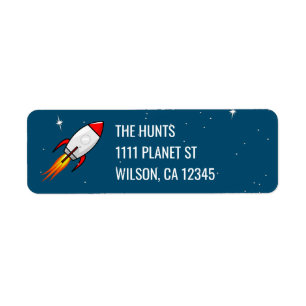 Retro Space Rocket