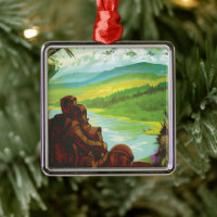 Retro Space Travel Poster-An Earth Science Mission