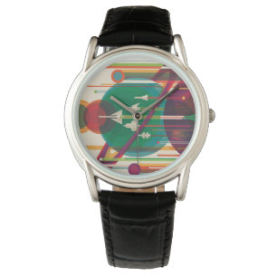 Retro Space Travel Poster- Solar System Grand Tour Watch