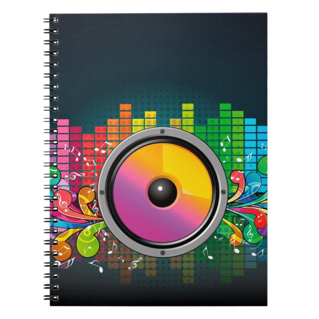 Retro Speaker Notebook (Front)
