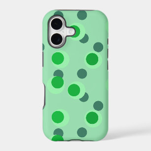 Retro spearmint dream mid-century circles  