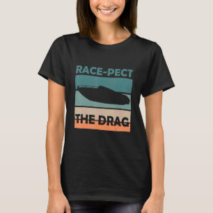 Retro Speedboat Racing Drag Boat Racer Drag Boat R T-Shirt
