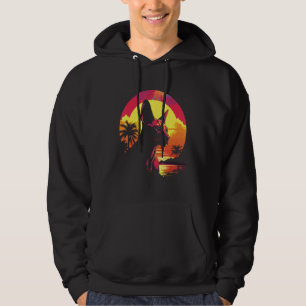 Retro Sphynx Cat Lover Owner Vintage Sphynx Cat Su Hoodie