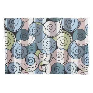 Retro, spiral  pillowcase