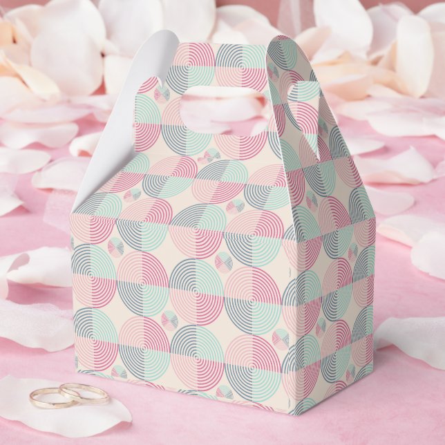 Retro Spiral Vibes Favour Box (Wedding)