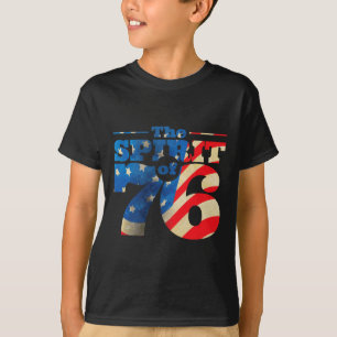 Retro Spirit Of 76 4th Of July Shirt