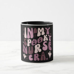Retro Spooky Nurse Quote Halloween  Mug